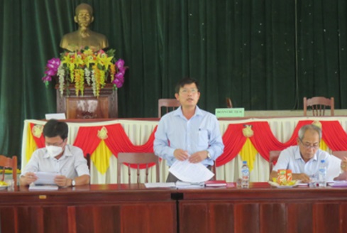 Phó Bí thư Thị ủy làm việc tại phường Phổ Ninh