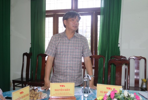 Bí thư Thị ủy Đức Phổ dự hội nghị sơ kết công tác Đảng tại Đảng ủy Phường Nguyễn Nghiêm
