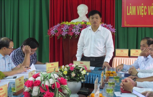 Chủ tịch UBND thị xã làm việc với Phường Nguyễn Nghiêm