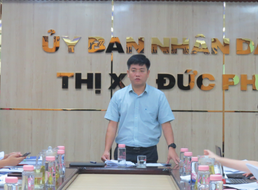 Chủ tịch UBND thị xã đối thoại với hộ dân Phường Nguyễn Nghiêm