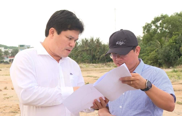 Phó Chủ tịch UBND tỉnh Trần Phước Hiền kiểm tra khu vực dự kiến đầu tư khu dân cư phía Đông phường Phổ Thạnh