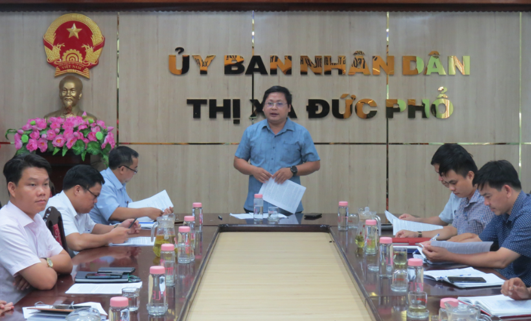 UBND thị xã Đức Phổ tổ chức đối thoại với hộ ông Nguyễn Triều và hộ bà Lê Thị Thu Thủy ở tổ dân phố Lộ Bàn, phường Phổ Ninh