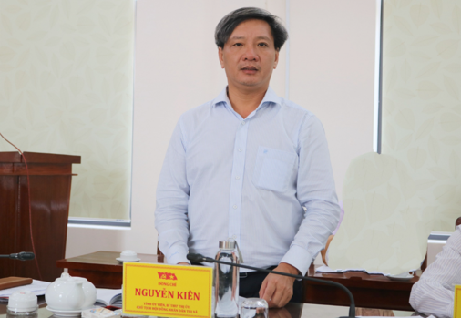 Cơ quan Thường trực Ban Dân vận Trung ương tại TP Đà Nẵng làm việc với Thị ủy Đức Phổ