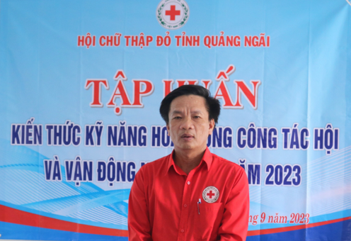 Tập huấn kỹ năng hoạt động công tác Hội Chữ thập đỏ và kỹ năng vận động nguồn lực năm 2023