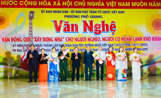 Phổ Quang tổ chức đêm văn nghệ gây quỹ xây dựng Nhà ở cho hộ nghèo