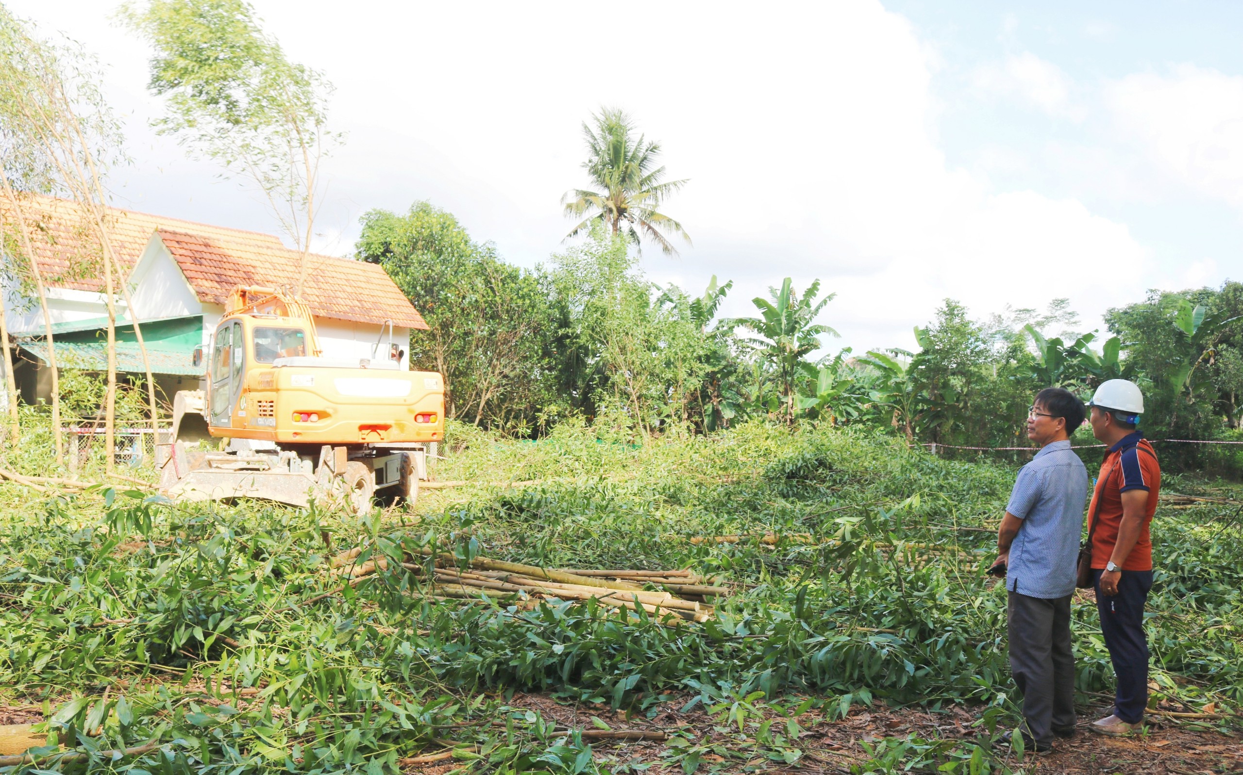 Cưỡng chế thu hồi đất tại thôn Phước Lợi xã Phổ Nhơn