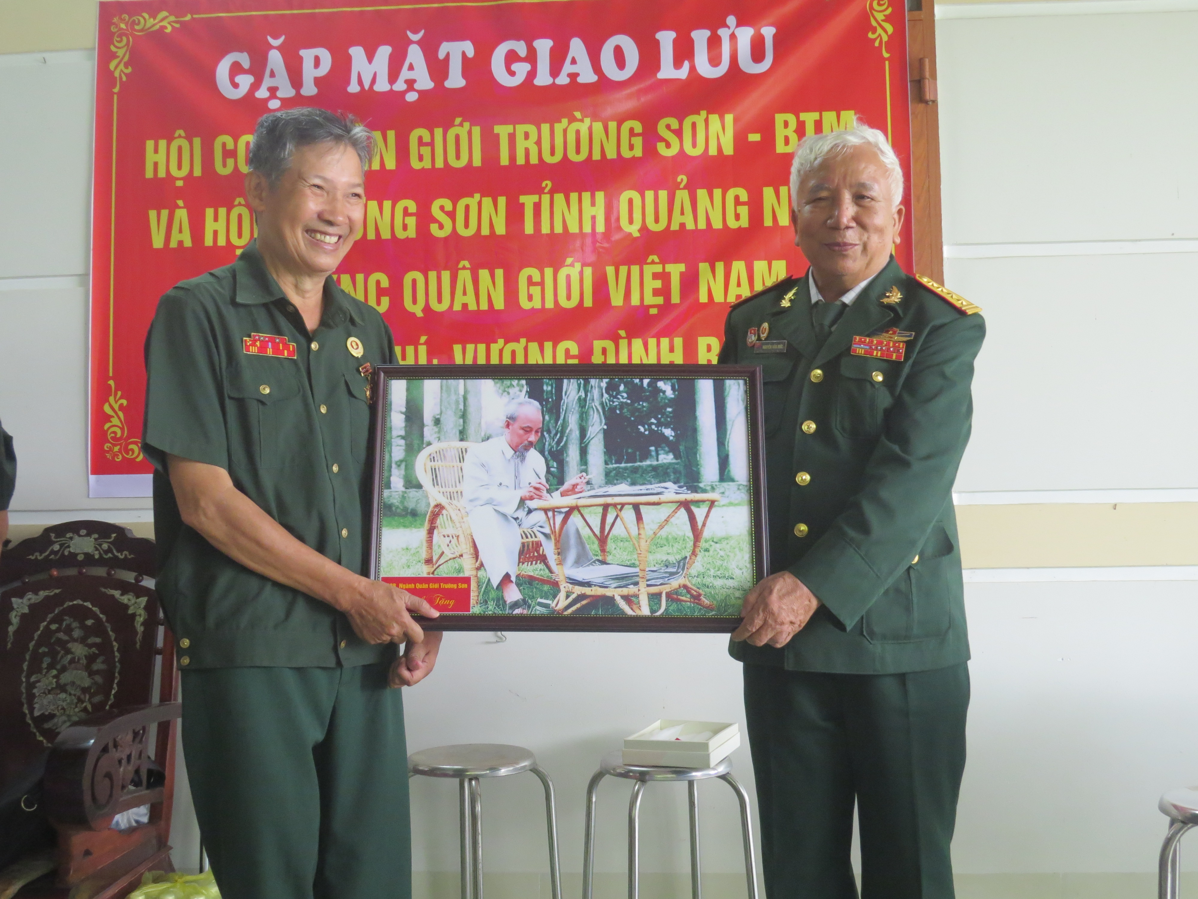 Cựu chiến binh Trường Sơn tổ chức gặp mặt đồng đội