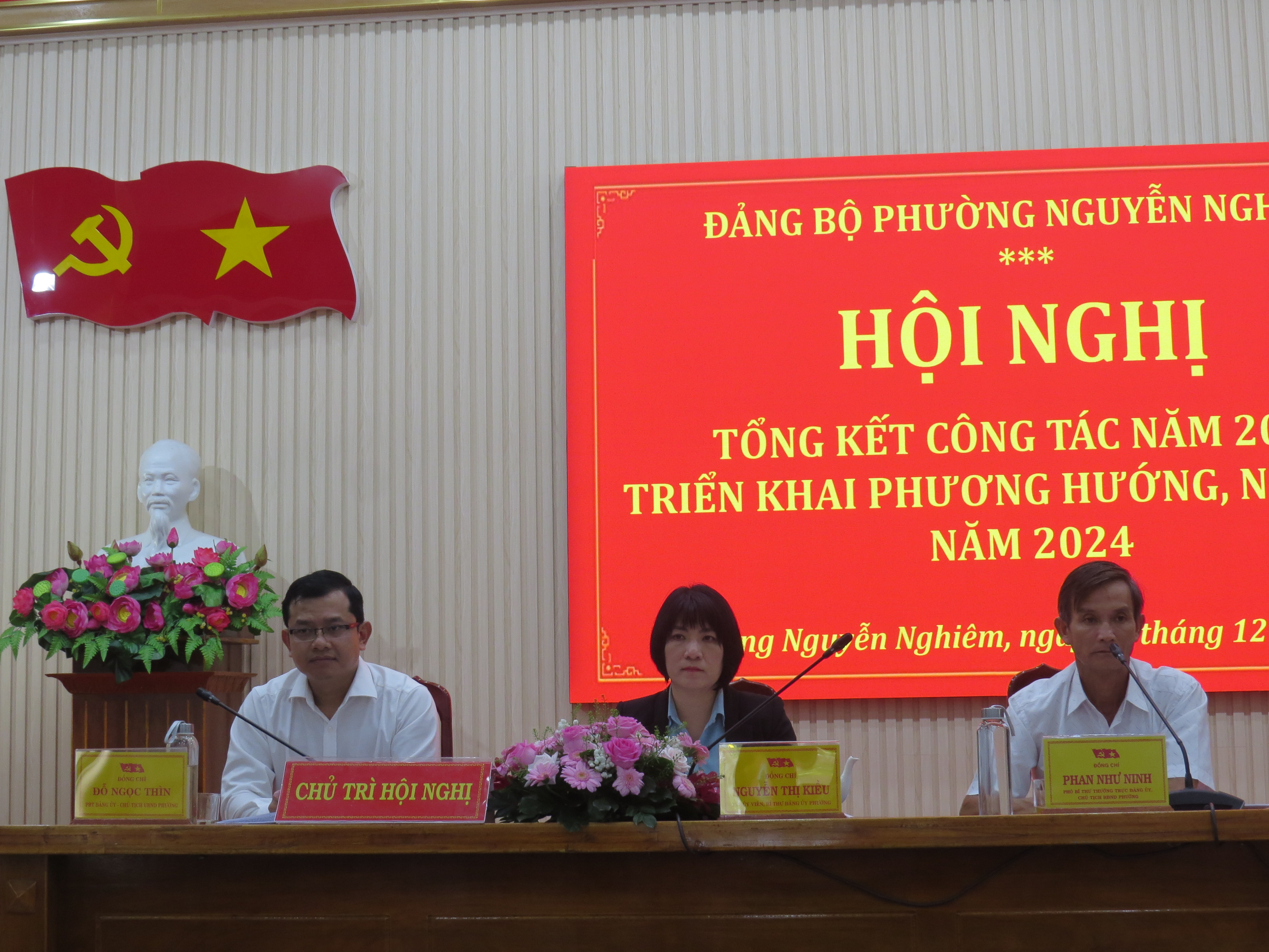 Đảng bộ Phường Nguyễn Nghiêm tổng kết công tác năm 2023