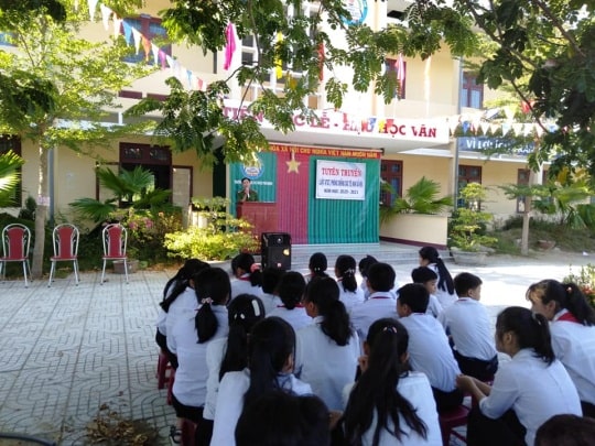 Phổ Minh: Tuyên truyền về ý thức chấp hành pháp luật cho học sinh