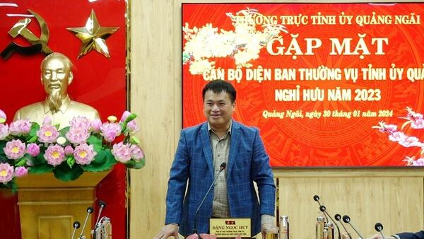 Lãnh đạo tỉnh gặp mặt, chúc Tết các đồng chí cán bộ thuộc diện Ban Thường vụ Tỉnh ủy quản lý nghỉ hưu năm 2023