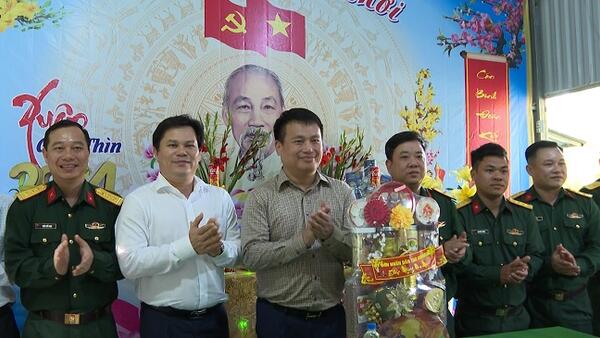 Lãnh đạo tỉnh thăm, chúc Tết các đơn vị thuộc Bộ Chỉ huy Bộ đội Biên phòng và Bộ Chỉ huy Quân sự tỉnh