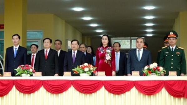 Lãnh đạo tỉnh dự lễ Chào cờ đầu năm Giáp Thìn 2024