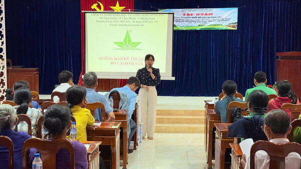 TẬP HUẤN KỸ THUẬT CHĂN NUÔI BÒ CÁI LAI SINH SẢN THUỘC CÁC DỰ ÁN THEO CHƯƠNG TRÌNH MỤC TIÊU QUỐC GIA GIẢM NGHÈO BỀN VỮNG NĂM 2026