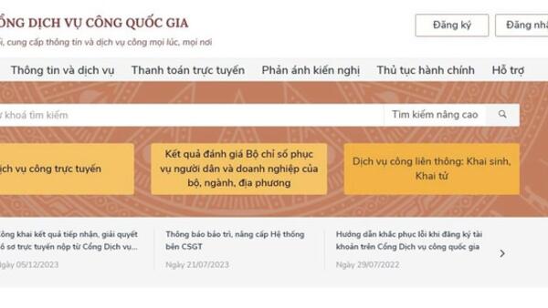 Hướng dẫn thủ tục liên thông điện tử đăng ký khai sinh, đăng ký thường trú, cấp thẻ BHYT cho trẻ dưới 6 tuổi