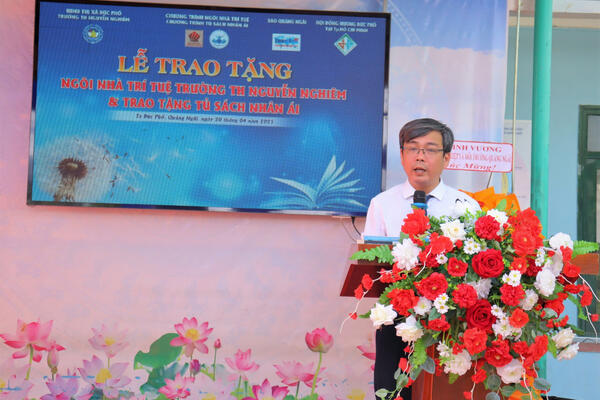 Lễ ra mắt Ngôi nhà Trí tuệ tại trường Tiểu học Nguyễn Nghiêm